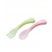 RICHELL ริเชล (ริชเชล/รีเชล) ND Easy-Grip Spoon&Fork with case ชุดช้อนส้อมแบบพกพา